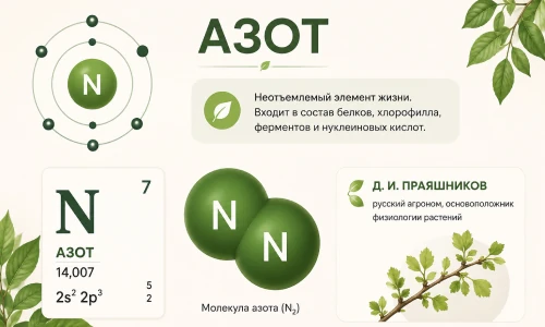 Макро и микро удобрения Азот